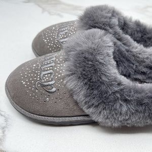 Juicy Couture Grey Slippers